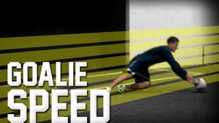 Soccer Goalie Drill  Goalie Speed  Goalie Agility [upl. by Lucchesi]