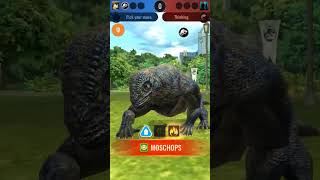 Jurassic World Alive II SCORPIOS REX VS ARGENTINOSAURUS II Dinosaurs Game [upl. by Colene]