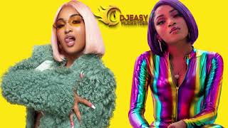 Shenseea And Moyann Dancehall Mix 2021 Mix By Djeasy [upl. by Coriss]