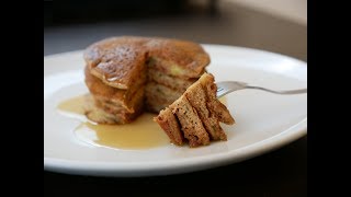 Fluffy Buckwheat Pancakes  Glutenfree amp Vegan  Easy Breakfast Recipe [upl. by Nivlac964]