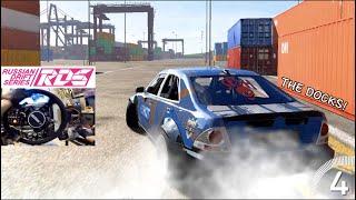 RDS Official Drift Game  HUGE UPDATE Gymkhana Docks wRAMPNEW PhysicsQualifying Round 3 [upl. by Pugh]