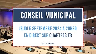 Conseil municipal de septembre 2024 [upl. by Eintroc478]