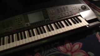 Yamaha PSR8000 Keyboard Tutorial  How To Replace Floppy Disk Drive With A USB Drive Emulator [upl. by Desirae]