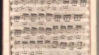 Domenico Scarlatti Sonata K421 on Harpsichord with score manuscript [upl. by Allare]