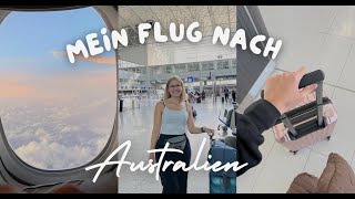 Mein Flug nach Australien🇦🇺✈️ Sydney [upl. by Ahsinel]