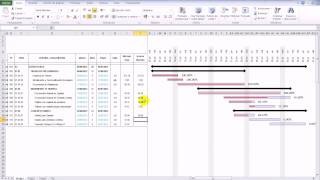 Excel  VBA  Diagrama Gantt  Introducción [upl. by Sutherlan]