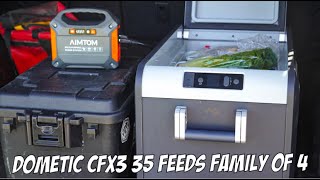 Dometic CFX3 35 Food Storage Capacity [upl. by Craven]