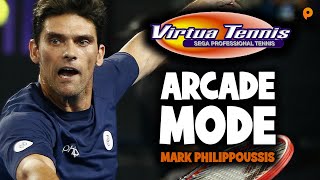 Virtua Tennis  Dreamcast  Mark Philippoussis [upl. by Burrus52]