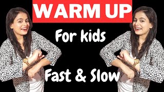 Warm Up Song For Kids  Funny Warm Up Activities For Kids  Warm Up Activities For Kindergarten [upl. by Nolham600]