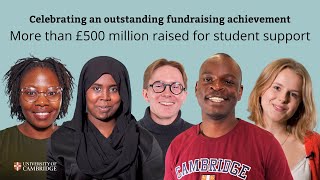 Half a billion raised to support students at Cambridge [upl. by Aicilyhp]