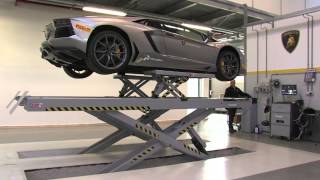 The RAV6402ISI scissor lift for sports cars [upl. by Yolanda661]