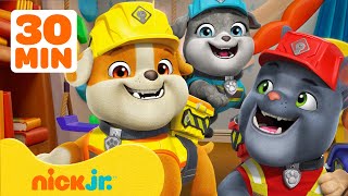 Rubble amp Crew  Rubble bouwt speciale verrassingen voor zijn familie  30 min  Nick Jr Nederlands [upl. by Assirol]