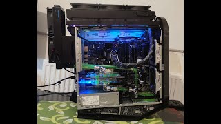 Alienware Aurora R13 Modded Liquid Cooling [upl. by Aissat694]