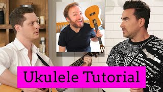 Simply The Best  Noah Reid Schitts Creek Ukulele Tutorial [upl. by Hsirrap]