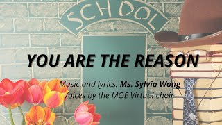 Tribute Song for TeachersYOU ARE THE REASON with lyrics [upl. by Ilse]