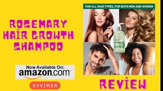 SVVİMER  ROSEMARY HAİR GROWTH SHAMPOO [upl. by Ixela]