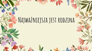 NAJWAŻNIEJSZA JEST RODZINA  nowa piosenka na Dzień Mamy i Taty  Trelikowo  Piosenki dla dzieci [upl. by Pickens391]