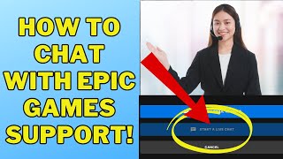 How to chat with epic games support Easy 2024 [upl. by Arria]