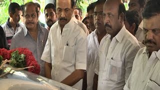 Rest in Peace Mandolin Srinivas  MK Stalin  BW [upl. by Klapp]