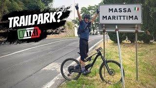 Was ist Massa Marittima Trailpark check in der Toskana  MTB trails in Italien [upl. by Idnal]