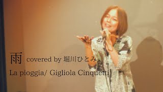 雨 La pioggia Gigliola Cinquetti covered by 堀川ひとみ [upl. by Aliuqat]