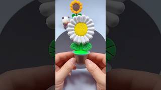 Easy Origami  20 Teaches You How to Make Small Daisies  Origami  DIY  Tutorial [upl. by Francyne]