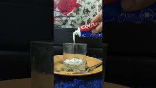 Toothpaste volcano 🌋🌋🌋🌋 real Or fake viralvideo 101coolscienceexperiment coolideas youtubeshorts [upl. by Nithsa]