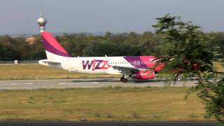 Wizzair felszállás 20110826 HALPZ [upl. by Dede]