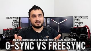 GSync vs FreeSync  As duas tecnologias colocadas à prova PG278Q  GTX 980 e MG279Q  R9 390x [upl. by Sebastian]