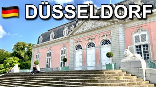 4K Pleasure Palace in Dusseldorf  Benrath Palace Walking Tour June 2020 [upl. by Rosene]