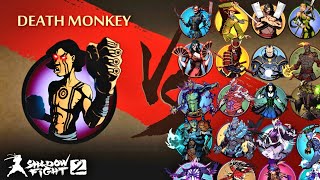 Death Monkey Vs All Bosses Shadow Fight 2 [upl. by Powers]