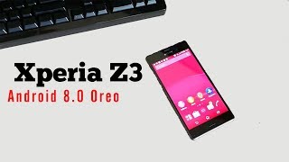 Update Sony Xperia Z3 to Android 80 [upl. by Eicram]