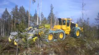 Tigercat 635 Bräcke T35b Markberedare Scarifier [upl. by Artnoed]