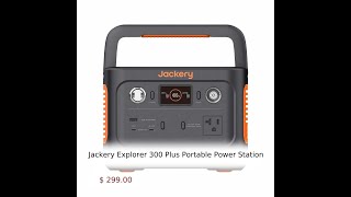 Jackery Explorer 300 Plus Portable Power Station [upl. by Asilla]