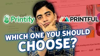 Printify vs Printful in 2024  Which One Is Better  Pros and Cons  8 Different Comparision [upl. by Pooley]