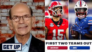 GET UP  quotWhat Committee said was a complete travestyquot  Paul RIPS Georgia are outside CFP bracket [upl. by Jezrdna]