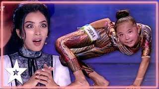 SHOCK Youngest Contortionist Without Bones Surprises Judges  Kids Got Talent [upl. by Jun]