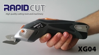 RAPIDCUT Cordless Electric Scissors Rechargeable XG04 [upl. by Ragas]