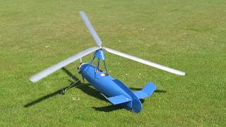 Second flight of Cierva C30 RC autogyro uncut [upl. by Gora928]