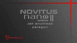 Kasa fiskalna Novitus Nano II  anulowanie paragonu [upl. by Einnok]