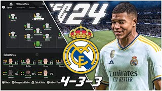 Galacticos 20 Carlo Ancelottis Real Madrid Mbappe Tactics  EA FC 24 [upl. by Nabalas806]