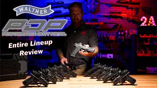 Walther PDP Full Lineup Review  Best Red Dot Ready [upl. by Farhi]