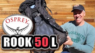 OSPREY Rook 50L  WHY its the BEST Budget Backpack  Review [upl. by Ednew207]