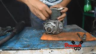 Motor 50cc ya funciono parte 3 [upl. by Merton]