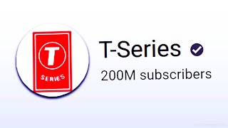 TSeries JUST REACHED 200 Million Subscribers [upl. by Pelson]