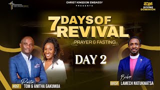 7 DAYS OF REVIVALDAY 2 WITH BISHOP LAMECH HOSTED BY Pr TOM amp ANITHA GAKUMBA [upl. by Hilbert]