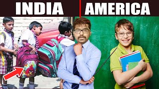 Indian Education System vs American Education System  In Telugu  Kranthi Vlogger [upl. by Hu]