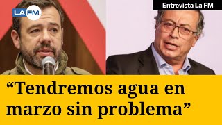 Galán responde a Petro sobre posible crisis de agua en Bogotá [upl. by Ecahc]