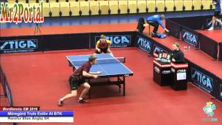 Table Tennis  Elias Ranefur Vs Truls Moregardh [upl. by Blinni904]