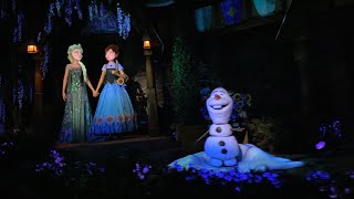 Frozen Ever After Full Experience 1080p POV with Excellent Low Light Epcot Walt Disney World 2024 [upl. by Ledif]